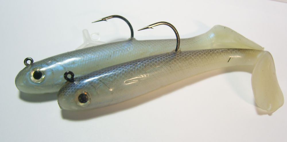 Kiddy Sidewinder Minnows Weighted Soft Plastic Lures 5 5