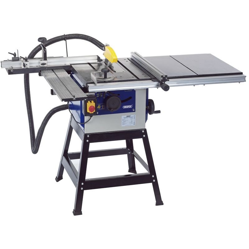 Draper 82385 Cts200 200mm 1100w 230v Cast Iron Table Saw Complete Kit 