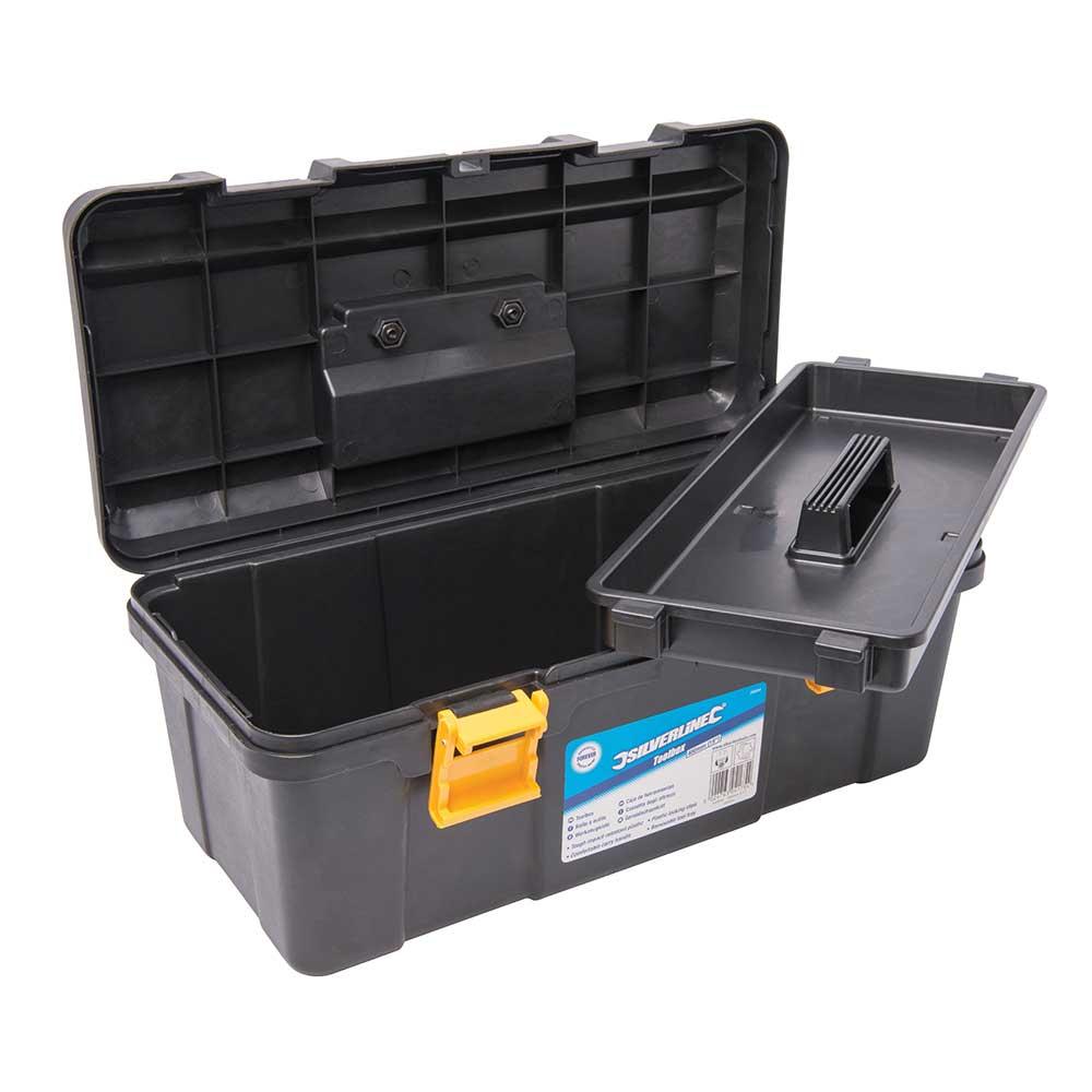 Silverline 250294 Toolbox 460 x 240 x 225mm | Silverline 250294 Toolbox ...