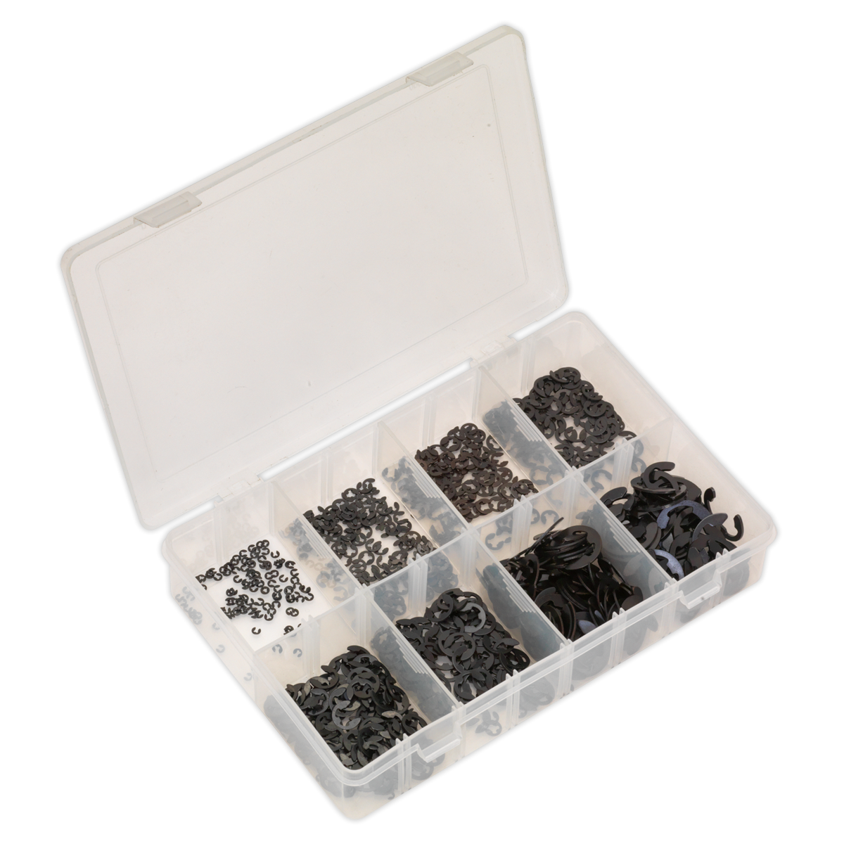 Sealey AB012ER E-Clip Retainer Assortment 800pc Metric | Sealey AB012ER ...