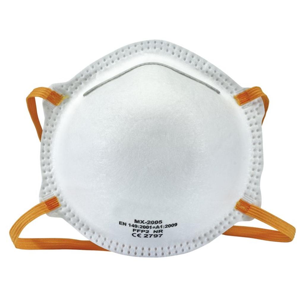 Draper FFP2 NR Moulded Dust Mask (Pack of 5) Conforms to EN149-FFP2 ...