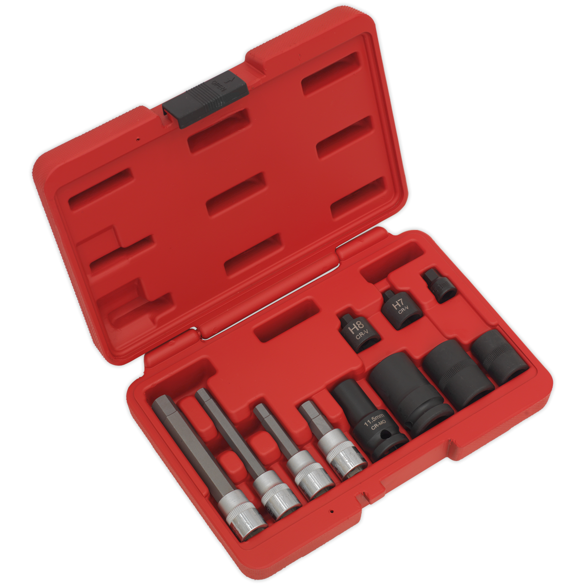 Sealey VS0465 Brake Caliper Socket Set 11pc | Sealey VS0465 Brake ...