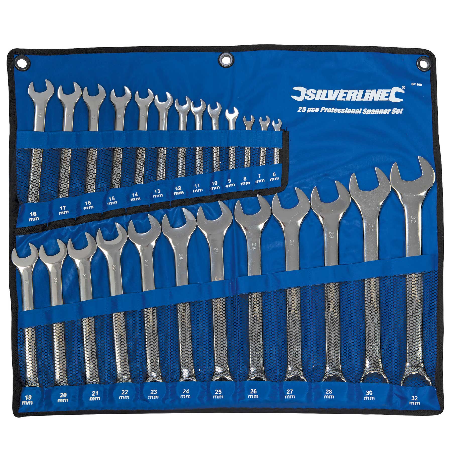 Pro Quality 25Pce Metric Combination Spanner Set 6-32mm | Pro Quality ...