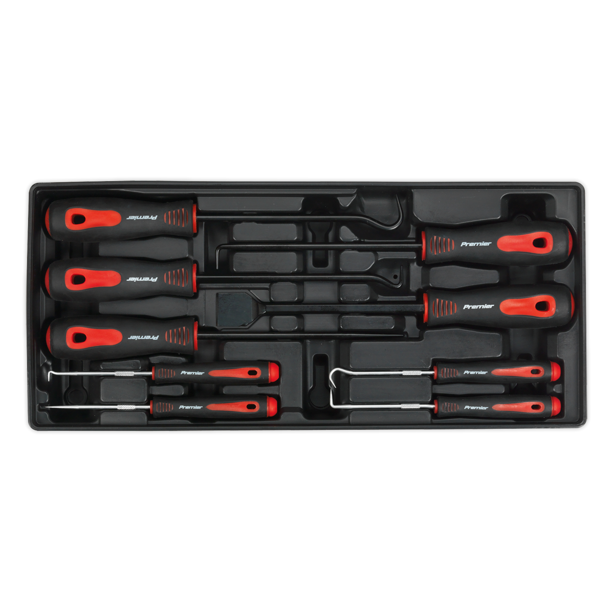 Sealey TBT23 Tool Tray with Scraper Set 9pc | Sealey TBT23 Tool Tray ...