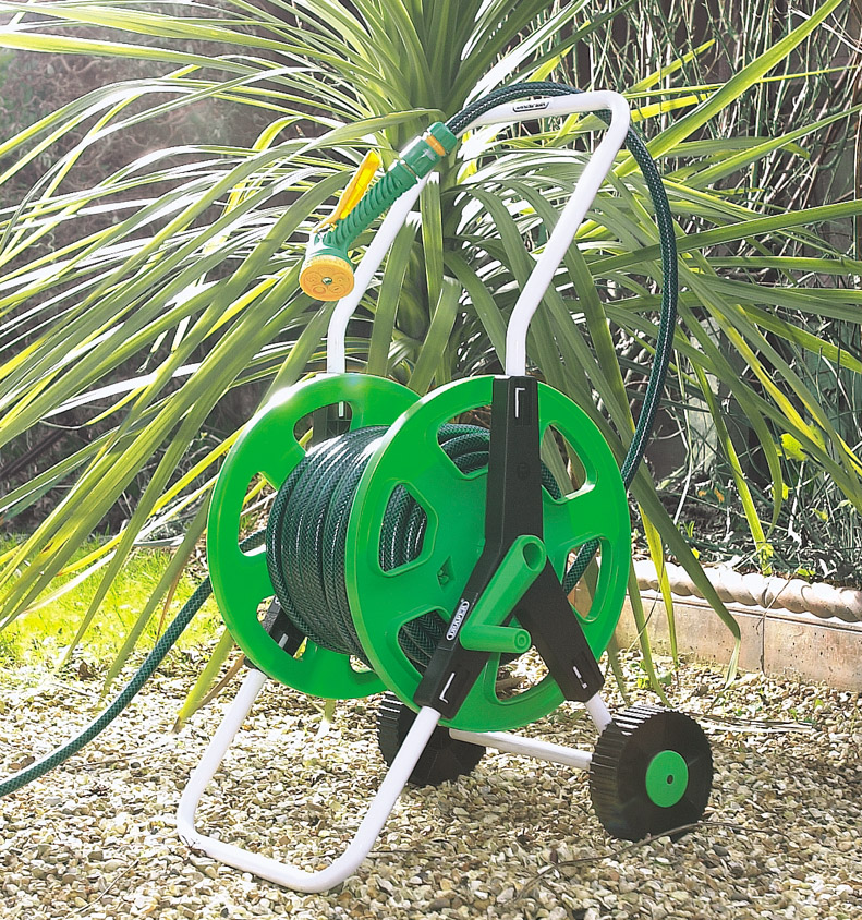 Draper 71211 GW15B Garden Hose Reel Cart Trolley | Draper 71211 GW15B ...