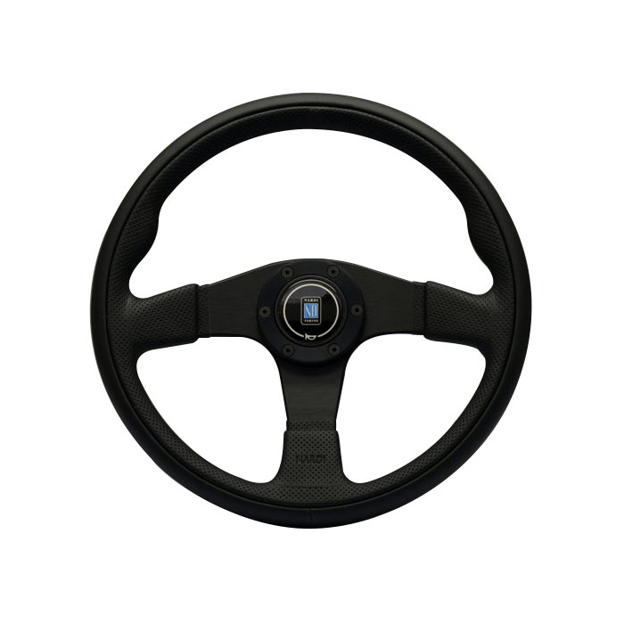 KARMANN GHIA Steering Wheel, Nardi Twin, Black Punched Leather, 350mm ...