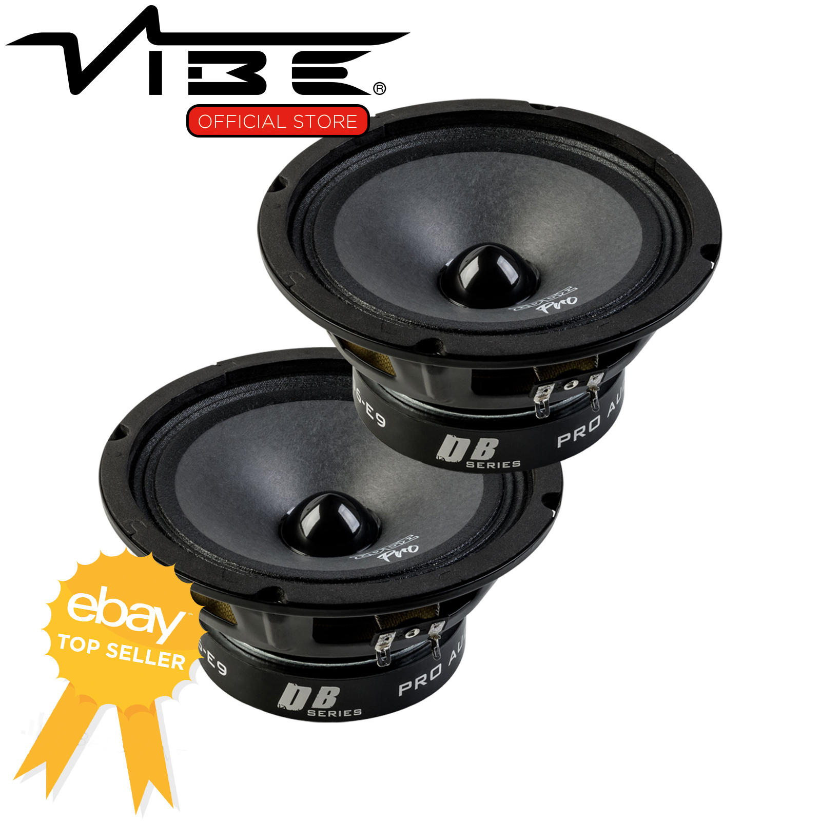 EDGE Pro 6" 300W Peak Car Audio 150W RMS Midrange Drivers Woofer