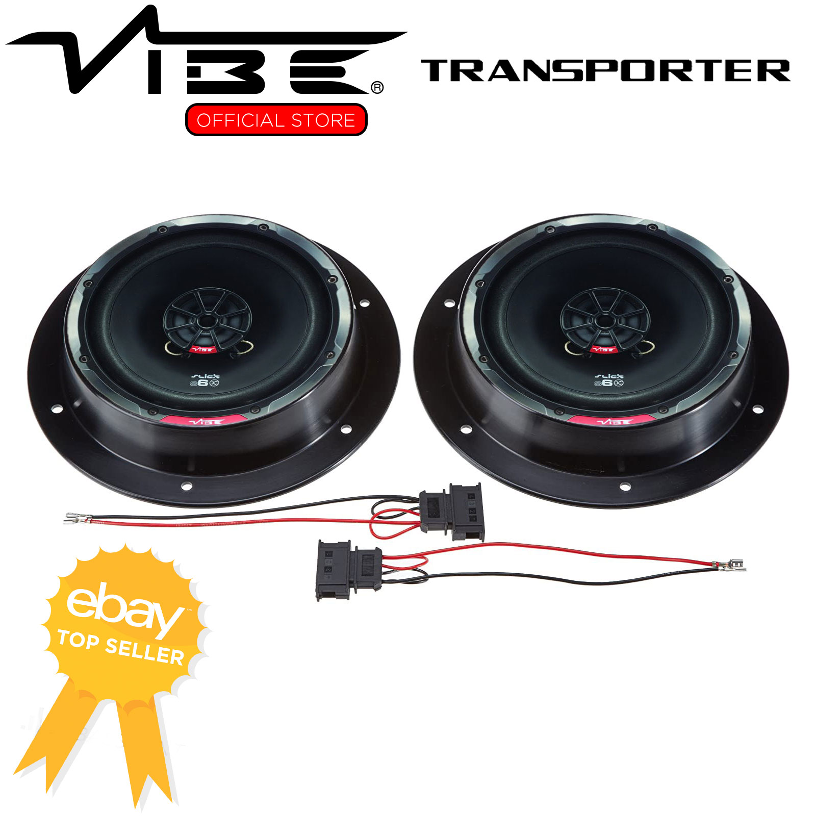 Vibe Speaker Upgrade for VW T5 6.5" Coaxial Car Audio 180w MAX 60W RMS