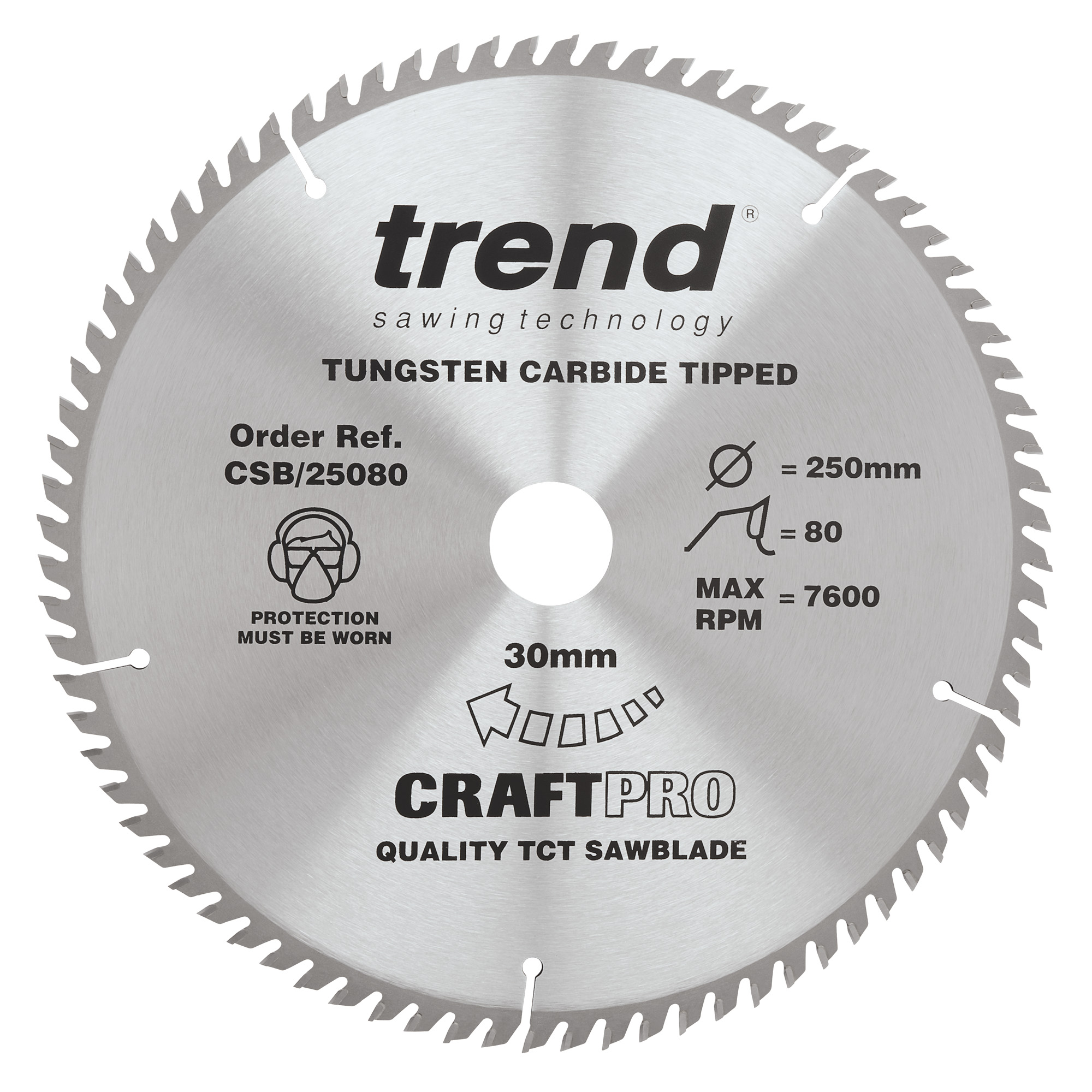 Trend Wood Circular Saw, Plunge Saw, Table Saw - 200-250mm Dia. FULL RANGE