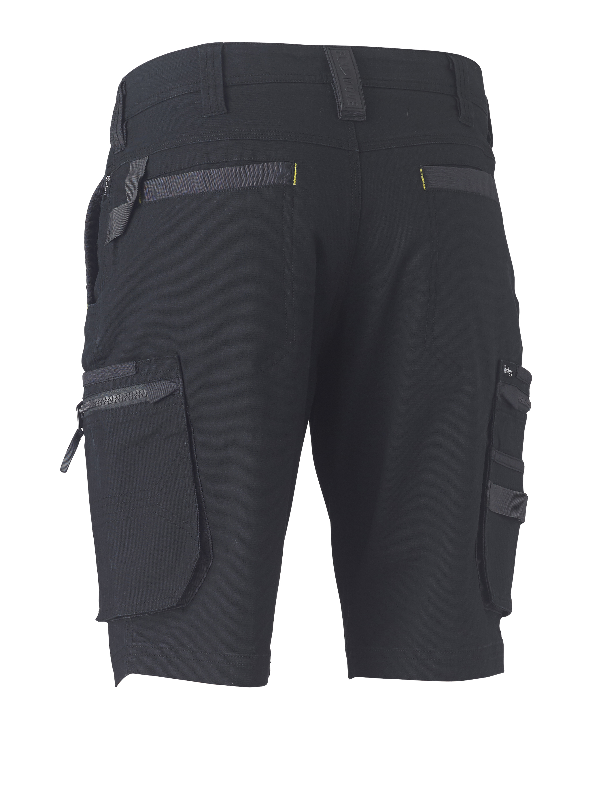 Bisley Flex & Move Stretch Utility Cargo Shorts Charcoal - Picture 8 of 24