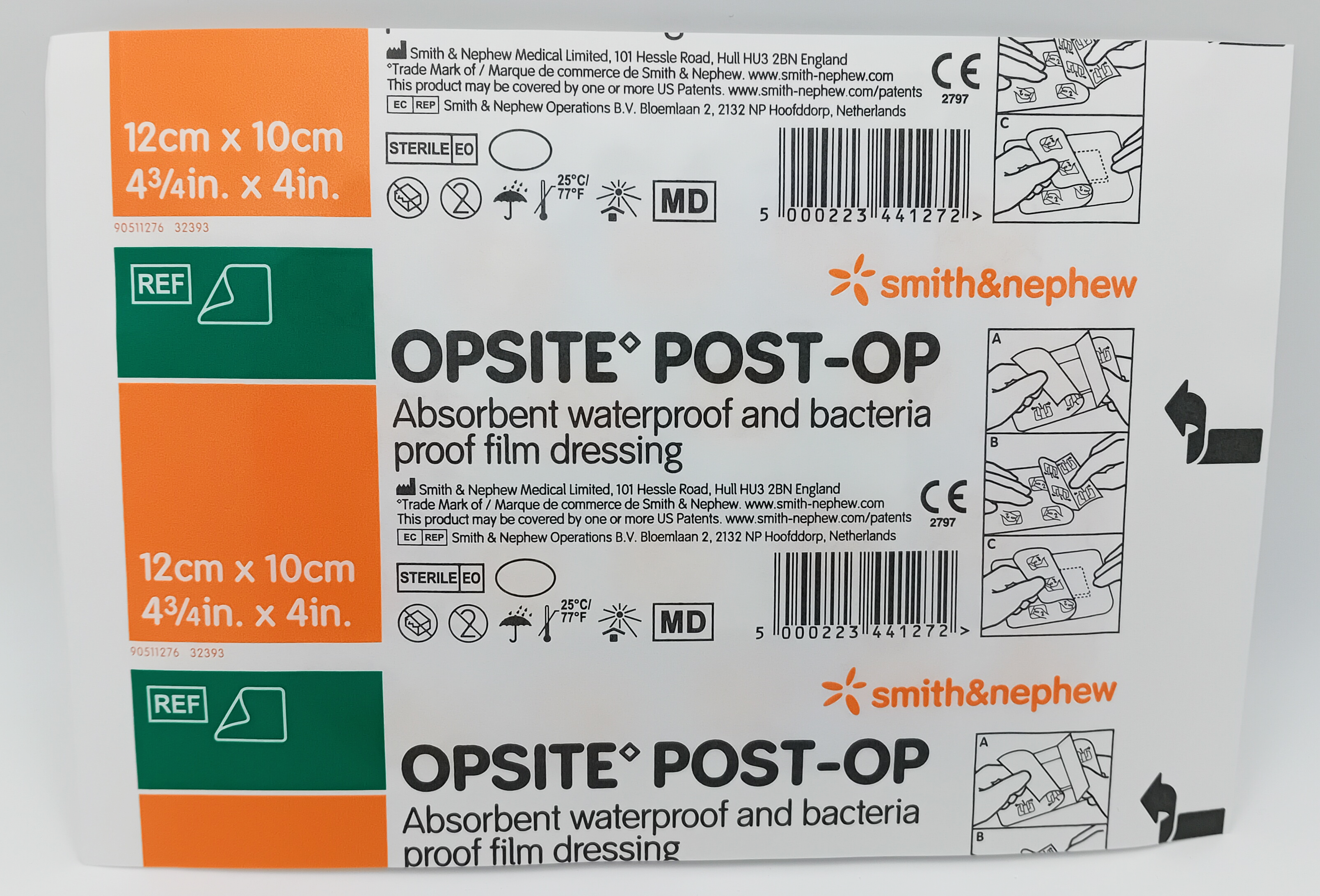 OPSITE Post-Op Waterproof Dressings - Smith & Nephew