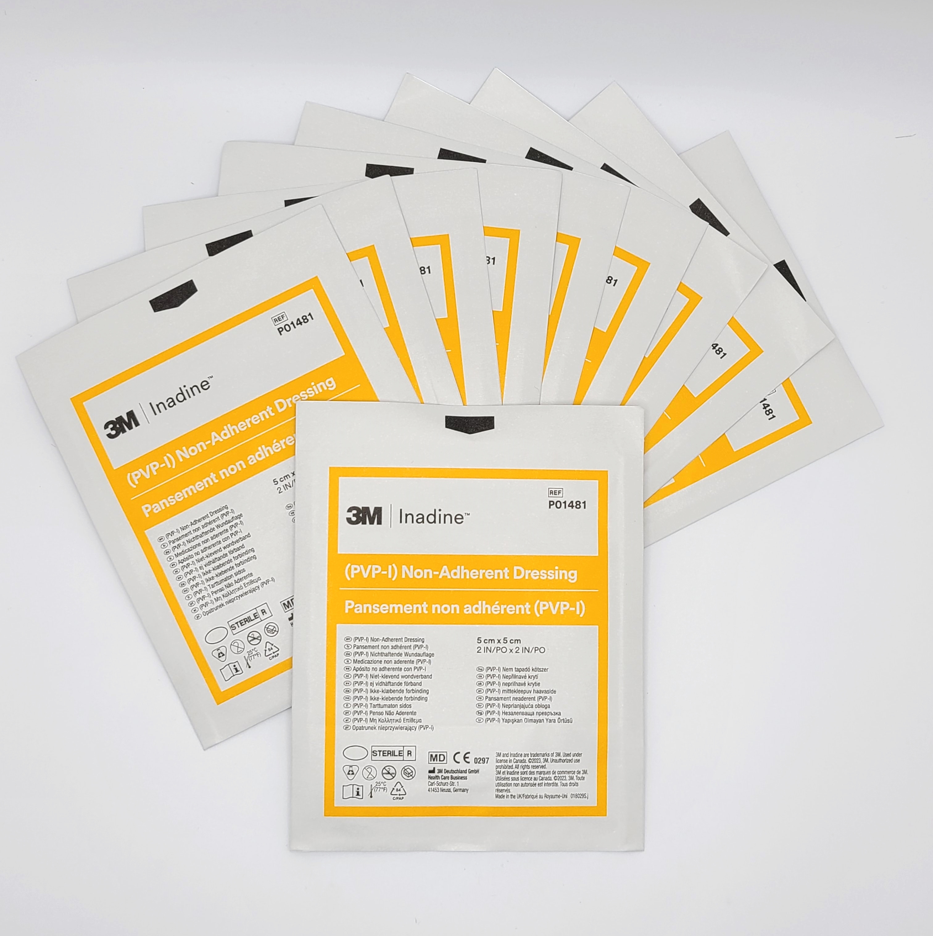 Inadine Non Adherent Dressings - Various Sizes & Packs - Fast P&P - Picture 2 of 5