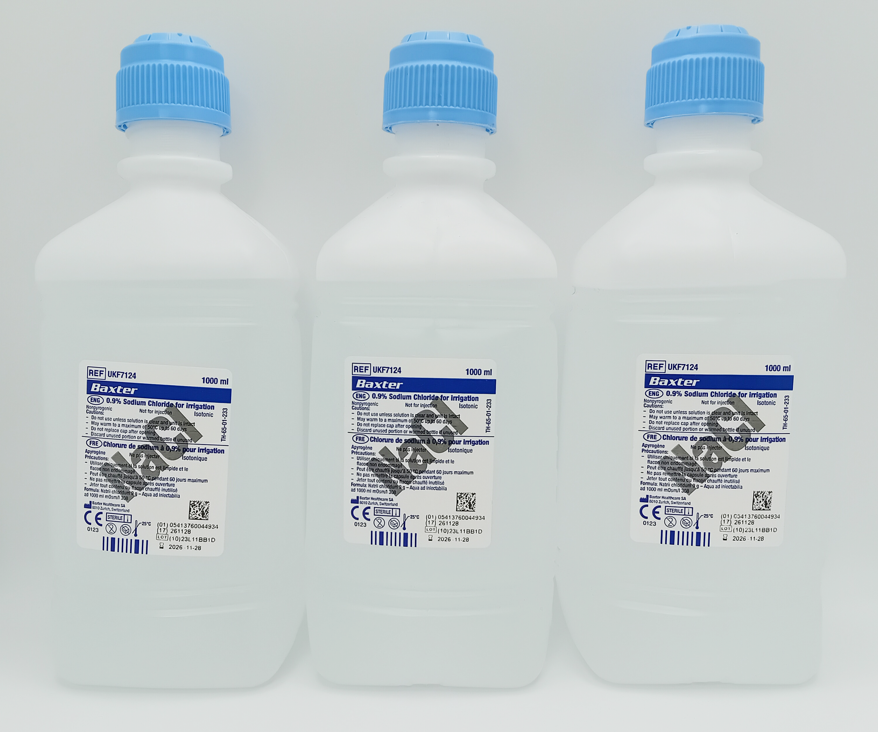 Baxter Sterile - Sodium Chloride + Irrigation Water Packs - Fast P&P - 24hr RM - Picture 7 of 9