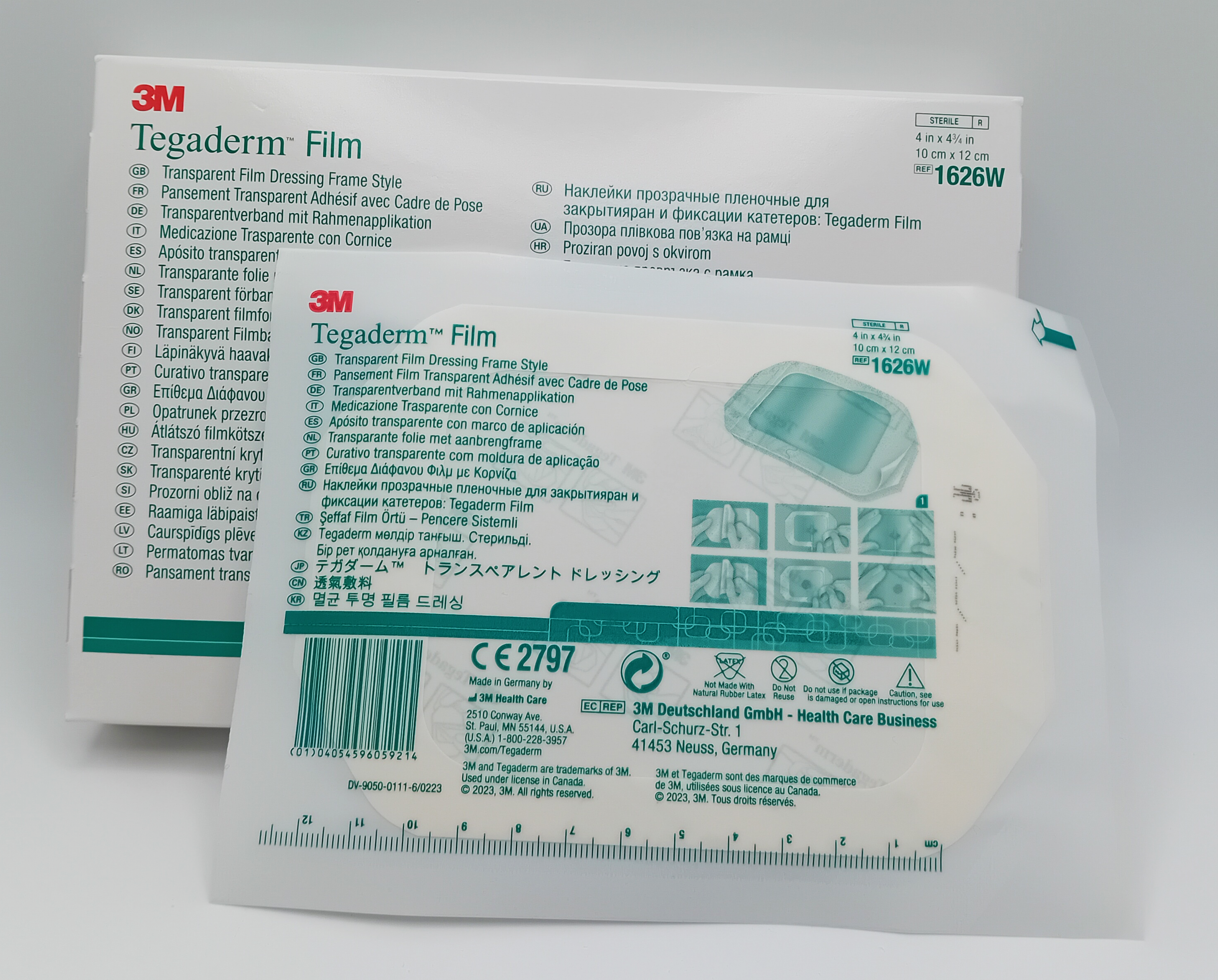 Tegaderm Film Dressings 10cm x 12cm Burns/Tattoo/Wounds - Various Packs - Picture 8 of 8