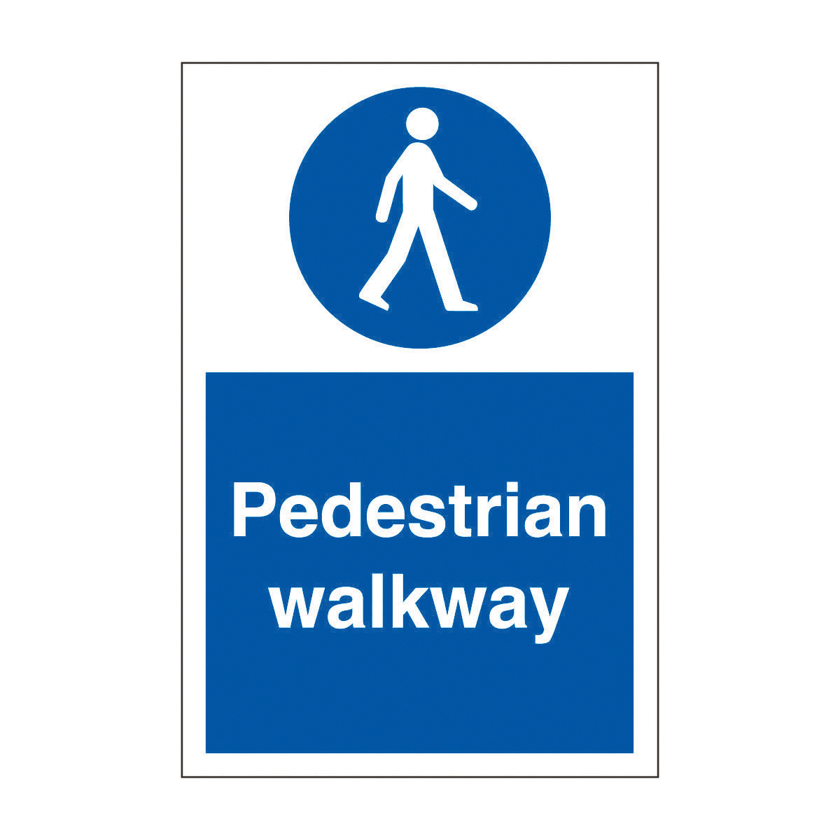 Pedestrian Walkway safety sign | eBay